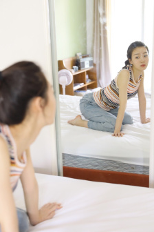 女学生被CAO到爽哭